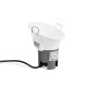 Spot LED encastrable rond 6W 24º "Koppa" incliné