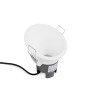 Spot LED encastrable rond 6W 24º "Koppa" incliné