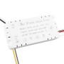 Ventilateur de Plafond LED 59W 6980LM CCT DC Ultra Silencieux avec Télécommande et Lames Rétractables Été/Hiver