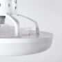 Ventilateur de Plafond 36W 1800Lm Éclairage LED CCT Variable Télécommande 50 000H - Blanc [HO-LEDFAN-13-W]