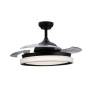 Philips/Signify "Bliss" Ventilateur de Plafond LED Télécommande 28+35W 4500Lm 2700/5500/4000ºK IP20 Noir 15000H [PH-87195144085