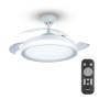 Philips/Signify "Bliss" Ventilateur de Plafond LED Télécommande 28+35W 4500Lm 2700/5500/4000ºK IP20 Blanc 15000H [PH-8719514408