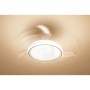 Philips/Signify "Bliss" Ventilateur de Plafond LED Télécommande 28+35W 4500Lm 2700/5500/4000ºK IP20 Blanc 15000H [PH-8719514408