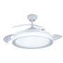 Philips/Signify "Bliss" Ventilateur de Plafond LED Télécommande 28+35W 4500Lm 2700/5500/4000ºK IP20 Blanc 15000H [PH-8719514408