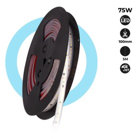 Ruban LED 230V 75W (600xSMD2835) 12mm IP67 Rouleau de 5 mètres