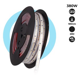 Ruban LED 220V 20m IP67 – 300W - 12mm étanche sans transformateur