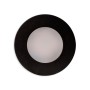 Spot LED encastré rond sous meuble 2W 220V AC - IP44 - Noir