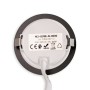 Spot LED encastré rond sous meuble 2W 220V AC - IP44 - Noir