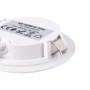 Spot LED encastré rond sous meuble 2W 220V AC - IP44 - Blanc
