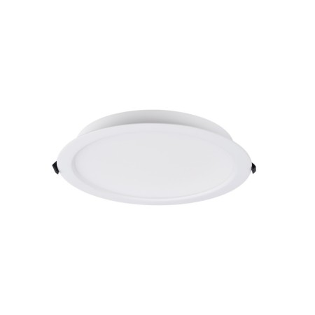 Spot Downlight LED PRO 24W - CCT réglable sur 3 températures différentes de 3000-6000ºK - 153lm/W - IP54 - UGR19 - Coupe ø205mm
