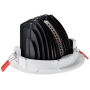 Spot LED encastrable COB CCT réglable sur 3 températures de 3000-6000ºK - 42W - IRC90 - Puce Bridgelux - Driver Lifud - IP20
