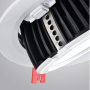 Spot LED encastrable COB CCT réglable sur 3 températures de 3000-6000ºK - 42W - IRC90 - Puce Bridgelux - Driver Lifud - IP20