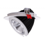 Spot LED encastrable COB CCT réglable sur 3 températures de 3000-6000ºK - 42W - IRC90 - Puce Bridgelux - Driver Lifud - IP20