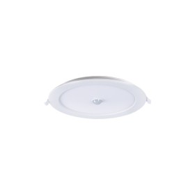 Spot LED encastrable CCT réglable sur 3 températures différentes de 3000-6000ºK avec capteur PIR 18W - Découpe Ø 200-210mm