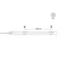Ruban LED COB Dimmable 220V – 5m – 288 LED/m – Blanc chaud à froid
