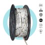 Ruban LED 220V AC - Monocouleur - 8W/m - 10mm - IP65 - 50 mètres - 120ch/m
