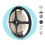 Bande LED 220V AC - Monocouleur - 8W/m - 10mm - IP65 - 5 mètres - 120ch/m
