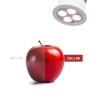 Spot LED encastrable rond 8W - Puce Osram - UGR18 - Coupe Ø 58mm - Blanc - Blanc Chaud 2700K