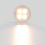 Spot LED encastrable rond 8W - Puce Osram - UGR18 - Coupe Ø 58mm - Blanc - Blanc Chaud 2700K
