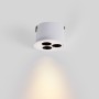 Spot LED encastrable rond 6W - UGR18 - Coupe Ø55mm - Blanc - Blanc Chaud 2700K