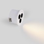 Spot LED encastrable rond 6W - UGR18 - Coupe Ø55mm - Blanc - Blanc Chaud 2700K