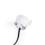 Spot LED encastrable rond 6W - UGR18 - Coupe Ø55mm - Blanc - Blanc Chaud 2700K