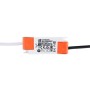 Spot LED encastrable rond 6W - UGR18 - Coupe Ø55mm - Blanc - Blanc Chaud 2700K
