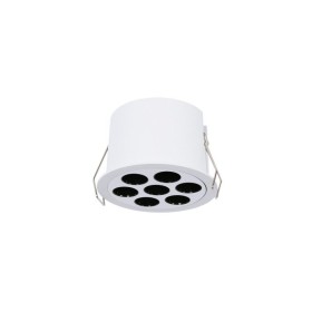 Spot LED encastrable rond 12W - UGR18 - Coupe Ø70mm - Blanc - Blanc Chaud 2700K