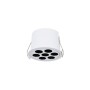 Spot LED encastrable rond 12W - UGR18 - Coupe Ø70mm - Blanc - Blanc Chaud 2700K