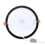 Spot LED encastrable rond extra-plat 18W - CCT réglable sur 3 températures différentes de 3000-6000ºK - Coupe Ø 208mm