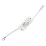 Spot LED encastrable rond extra-plat 18W - CCT réglable sur 3 températures différentes de 3000-6000ºK - Coupe Ø 208mm