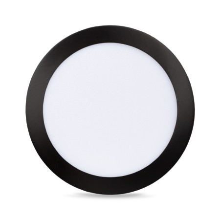 Spot LED encastrable rond extra-plat 18W - CCT réglable sur 3 températures différentes de 3000-6000ºK - Coupe Ø 208mm