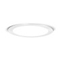 Spot LED encastrable rond extra-plat 18W - CCT réglable sur 3 températures différentes de 3000-6000ºK - Coupe Ø 208mm