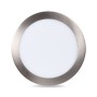 Spot LED encastrable rond extra-plat 18W - CCT réglable sur 3 températures différentes de 3000-6000ºK - Coupe Ø 208mm