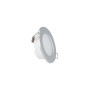 Spot encastrable rond extérieur 5W - IP65 - Blanc Chaud 3000K - Dimmable TRIAC - Collerette interchangeable - Découpe Ø68mm