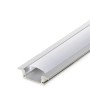 Profil Aluminium Pour Bande LED - Diffuseur laiteux RL-A1708 x 2M