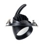 Spot LED encastré rond orientable 38W - CCT réglable sur 3 températures différentes de 3000-5700ºK - Noir - 120° Driver LIFUD