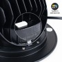 Spot LED encastré rond orientable 38W - CCT réglable sur 3 températures différentes de 3000-5700ºK - Noir - 120° Driver LIFUD