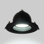 Spot LED encastré rond orientable 38W - CCT réglable sur 3 températures différentes de 3000-5700ºK - Noir - 120° Driver LIFUD