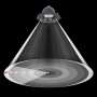 Spot LED encastré rond orientable 38W - CCT réglable sur 3 températures différentes de 3000-5700ºK - Noir - 120° Driver LIFUD