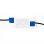 Spot LED encastré rond orientable 38W - CCT réglable sur 3 températures différentes de 3000-5700ºK - Noir - 120° Driver LIFUD
