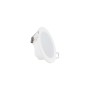 Spot LED encastrable rond extérieur 5W - IP65 - Blanc neutre 4000K - Dimmable TRIAC - Collerette interchangeable - Découpe Ø68mm