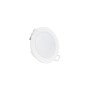 Spot LED encastrable rond extérieur 5W - IP65 - Blanc neutre 4000K - Dimmable TRIAC - Collerette interchangeable - Découpe Ø68mm