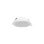 Spot LED encastrable rond extérieur 5W - IP65 - Blanc neutre 4000K - Dimmable TRIAC - Collerette interchangeable - Découpe Ø68mm