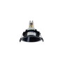 Collerette spot LED encastrable ronde - Faible UGR - Découpe Ø75mm