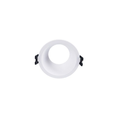 Collerette spot LED encastrable ronde - Faible UGR - Découpe Ø75mm