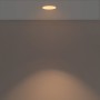 Collerette spot LED encastrable ronde - Faible UGR - Découpe Ø75mm