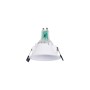 Collerette spot LED encastrable ronde - Faible UGR - Découpe Ø75mm