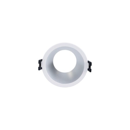 Collerette spot LED encastrable ronde - Faible UGR - Découpe Ø75mm