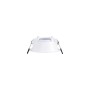 Collerette spot LED encastrable ronde - Faible UGR - Découpe Ø75mm